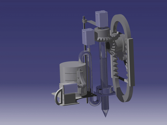 NASA月球取样装置结构3D图纸 CATIA设计 附STP